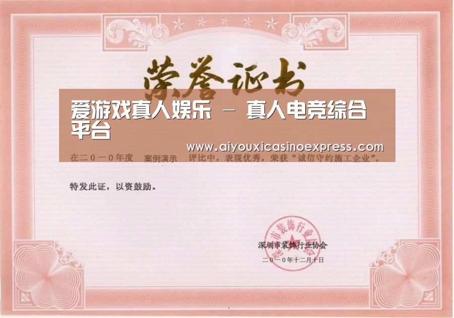 荣誉证书二
